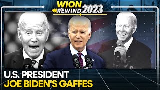 Oops He Did It Again Joe Bidens 2023 Blunders  WION Originals [upl. by Anaila]