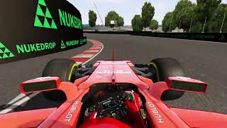 2026 Madrid Street Circuit  Assetto Corsa  2017 Ferrari SF70H [upl. by Riddle]