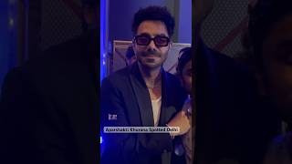 Aparshakti Khurana Stree 2 Spotted In Delhi shortvideo shorts [upl. by Ttenrag688]