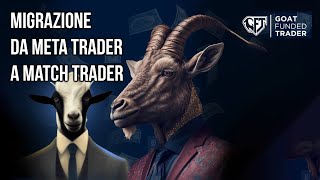 Come accedere a Match Trader  migrazione Goat Funded Trader [upl. by Osnohpla823]