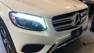 2016 Mercedes Benz GLC300 oil change [upl. by Nillek]