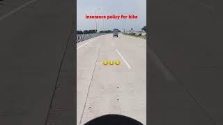 insurance policy for bike comedy funnyvideo [upl. by Gabriello]