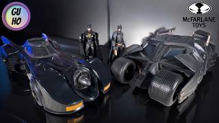 🦇¿Porque el BATIMOVIL se llama EL TUMBLER  Batman The Dark Knight  McFarlaneToys  GUHOVERSO [upl. by Aznofla166]