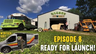 EP8 Ready For LAUNCH Mikey’s Acre of Earth WyoTech Visit [upl. by Yoko]