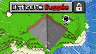 Jai installé la difficulté quotBUGGÉEquot sur Minecraft [upl. by Rosner454]