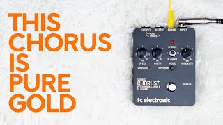 TC Electronic SCF Gold  chorus flanger and pitch modulation [upl. by Alla]