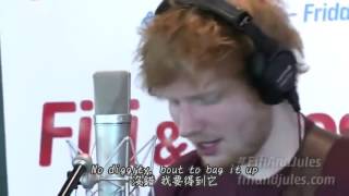 No DiggityThrift Shop  Ed Sheeran 紅髮艾德 Passenger 旅人 中文字幕 [upl. by Idell413]