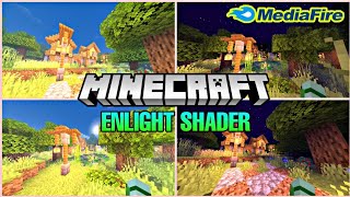 Enlight Shader For MCPE 118 Winter Update [upl. by Noonan]