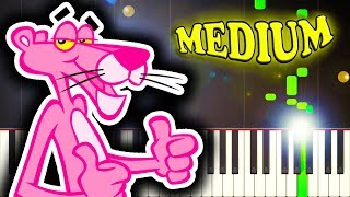 THE PINK PANTHER THEME  Piano Tutorial [upl. by Eloci24]