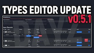 UPDATE v051 vom DayZ Typesxml online Editor dayz [upl. by Sheeree]