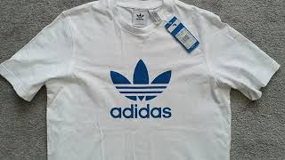 adidas Adicolor classics trefoil tee [upl. by Atteloc178]