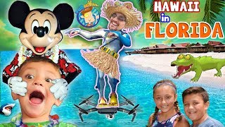 HAWAII in FLORIDA Disneys Polynesian Resort Hotel FUNnel Family Learns to Hula vlog [upl. by Mackenie316]