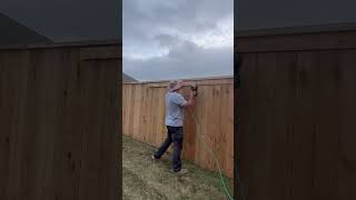 fencebuilding fenceconstruction capandtrim diy [upl. by Blight695]