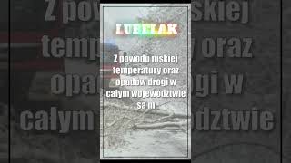 Uwaga  jest ślisko Seria kolizji na lubelskich drogach [upl. by Bor125]