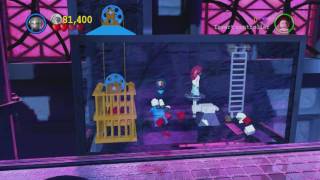 LEGO Batman The Videogame  An Icy Reception All Minikits Red Brick Hostage [upl. by Reizarf366]