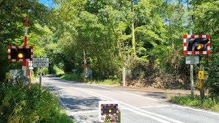 Bells Trotts Lane Level Crossing Hampshire [upl. by Aznofla]