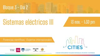 Sistemas eléctricos III  CITIES 2024 [upl. by Quintessa]