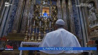 Il papa e il suo 2020  La vita in diretta 07012021 [upl. by Nimajaneb]