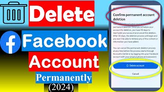 How to Delete Facebook Account Permanently  Facebook Account Delete Kaise Kare [upl. by Horne]