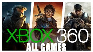 All Xbox 360 Games In One Video [upl. by Ardyaf]