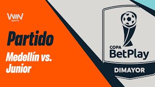 MEDELLÍN VS JUNIOR  COPA BETPLAY DIMAYOR 2024  OCTAVOS  IDA [upl. by Nelda]