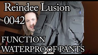 Reindee Lusion 0042 FUNCTIONWATERPROOF PANTS Techwear Cargo Pant Review And Size Guide [upl. by Atiniuq594]