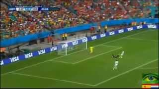 FIFA World Cup 2014 Holland vs Spain Match Robin van Persie Goal [upl. by Codee]