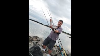 Fishing the Inland Sea  Subscriber meet up Anglesey North Wales [upl. by Eiramnwad]