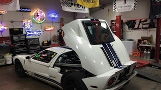 Mullets 2400hp Ford GT Walkaround at TX2K including in car footage by StreetFXcomau [upl. by Lecia]