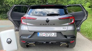 RENAULT CAPTUR 2023  PRACTICALITY test amp TRUNK SPACE ETech Engineered [upl. by Ekusoyr]