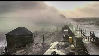 Storm Eunice  Porthcawl Pier [upl. by Guild]