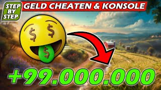 LS25 Unendlich viel GELD cheaten und KONSOLE einrichten  Farming Simulator 25 [upl. by Ycrad]