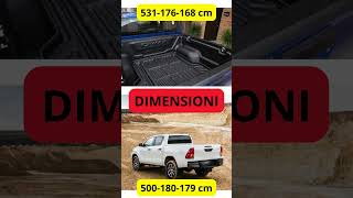 Isuzu DMax vs Toyota Hilux pickup a confronto [upl. by Arat]