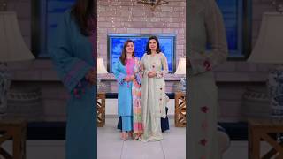 Good Morning Pakistan today Show pic Actor Nida yasir Dress Design jewellery highlight itsjaveriaj [upl. by Air313]