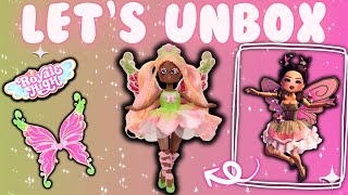 Posey Doll Unboxing  Royale High  Posey Set  Nature Fairy [upl. by Neiht]