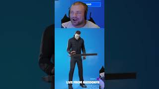 Michael Myers Live From Haddonfield Built In Emote Coming to Fortnitemares [upl. by Eilama]