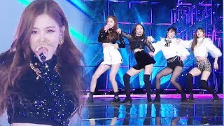 2017 SBS 가요대전 블랙핑크 범접할 수 없는 카리스마 넘치는 무대 ‘마지막처럼’ [upl. by Anaitit]