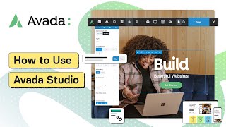 How to Use Avada Studio [upl. by Akenom]