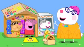 Building A Cardboard House 📦  Peppa Pig Official Full Episodes [upl. by Disraeli527]