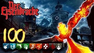 Der Eisendrache Round 100 Full Gameplay Strategy Guide Black Ops 3 Zombies [upl. by Nnylaehs]