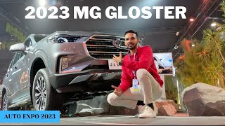 2023 New MG Gloster  Auto Expo 2023  Car Quest [upl. by Otreblide]