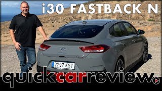 2019 Hyundai i30 Fastback N Performance Test drive with 275 hp driving pleasure  Review  English [upl. by Notgnilra]