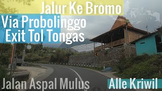 Jalur Aman Ke Bromo Via Probolinggo Exit Tol Tongas [upl. by Oremor]