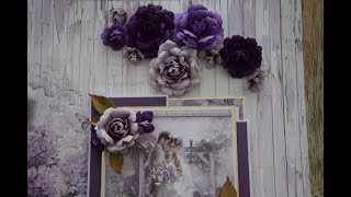 Tuto de jolies fleurs en partenariat avec la boutique Emma scrap [upl. by Seve]