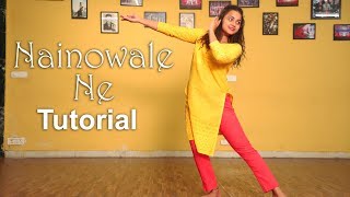 Nainowale Ne Dance Tutorial  Padmaavat  Aditi  Dancercise [upl. by Akit]