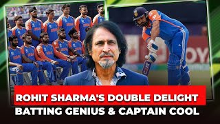 Rohit Sharmas Double Delight  Batting Genius amp Captain Cool  Ramiz Speaks [upl. by Eirojram]