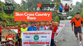 5km Cross Country Race Intake 202425 [upl. by Enitsej]