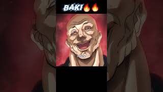 saved the warden who was beating the old man👀😲Baki Hanma anime animemoments baki [upl. by Mahoney]