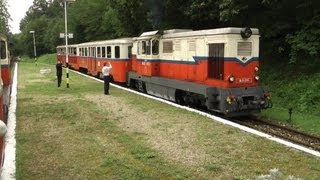 Budapest Gyermekvasút KinderbahnChildren railway [upl. by Htirehc]