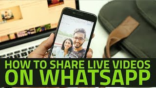 How to Share iPhones Live Photos on WhatsApp [upl. by Ecnesse639]